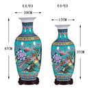 Axyaa Jingdezhen Enamel Vase: Ceramic Decorative Handicrafts, Antique Office Furniture Ornament