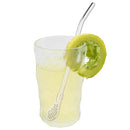 Stainless Steel Bent Straws Set with Brush - Axyaa Cocktail Party Accessories