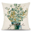Axyaa Valentine's Day Pattern Cushion Cover for Bedroom and Living Room