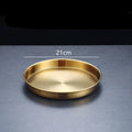 Axyaa Stainless Steel Shallow Tray: Multi-Function Kitchen Storage Tray