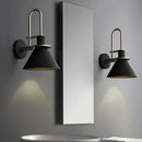 Axyaa Industrial Iron Wall Lamp for Living Room Bedroom, Modern Nordic Bedside Light E27