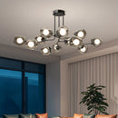 Axyaa LED Pendant Chandeliers for Modern Home Decor & Indoor Lighting