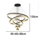Axyaa Modern Living Room Chandeliers Ceiling Lamp LED Hanging Lights