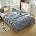 Nordic Cotton Throw Blanket | Axyaa Summer Quilt for Home Decor & Sofa