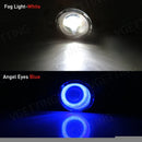 Axyaa LED Angel Eye Fog Lamp for Nissan Altima Sylphy Bluebird Versa Urvan