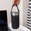 Axyaa Cute Star Glass Water Bottles Double-Layered Tea Filter Cup Sleeve