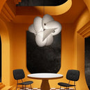 Axyaa Nordic Art Pendant Chandelier for Living Room, Minimalist Design