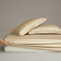 Axyaa Cotton Solid Color Single Fitted Sheet, Soft & Skin-Friendly