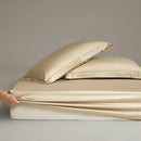 Axyaa Cotton Solid Color Single Fitted Sheet, Soft & Skin-Friendly