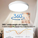 Axyaa Bladeless Ceiling Fan Light Remote Control LED 6-speed Low Noise Bedroom Living Room Decor