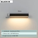 Axyaa LED Outdoor Wall Lamp, IP65 Waterproof Garden Lights for Courtyard, Porch, Balcony, Villa