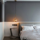 Axyaa Modern Glass Ball Pendant Lighting for Bedroom and Bathroom Decoration