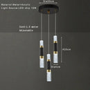 Axyaa Bubble Acrylic Pendant Lamp, Modern Integrated LED Pendant Lights for Kitchen