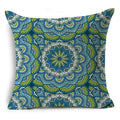 Axyaa Ramadan Vintage Ethnic Pattern Cushion Cover 45x45cm Linen Pillow Case