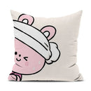 Axyaa Couple Car Decor Pillow Cover Set for Sofa 4 Sizes - Express Your Style!