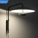 Axyaa Nordic Iron Wire Bedhead Wall Light for Modern Living Spaces