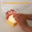 Axyaa LED Night Light Bedside Lamp USB Rechargeable for Baby Bedroom Decor