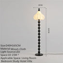 Axyaa Luxury Floor Lamp: American Retro Art LED Standing Light for Living Room