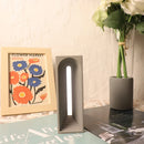 Axya Concrete Desk Lamp: Minimalist Dimmable Night Light for Bedroom