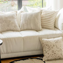 Axyaa Beige Plush Throw Pillow Cover 45X45 - Cojines Decorativos Para Sofa