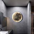 Axyaa Modern Moon LED Wall Lamp Indoor Lighting Fixture for Home Decoration
