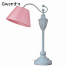 Axyaa Pink Nordic Princess LED Table Lamp for Girls Bedroom