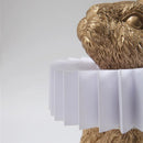 Axyaa Rabbit Table Lamp: Cute Danish Resin LED Night Light for Kids' Bedside