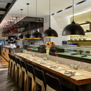 Axyaa Vintage Industrial Pendant Light for Kitchen Island Restaurant