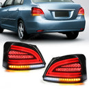 Axyaa Taillights for Toyota Vios 08-13 Brake Reverse Turn Signal Lamp Car Accessories
