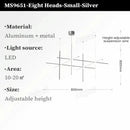Axyaa Minimalist Villa Living Room LED Chandelier Staircase Lamp
