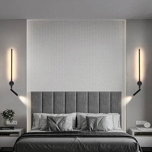Axyaa Modern LED Wall Lamp for Bedroom, Bedside Reading and Bathroom Lighting Decoration