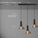 Axyaa Loft Cement Pendant Lamps - Vintage Industrial Chandeliers Lights