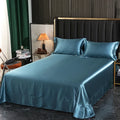Axyaa Silk Summer Quilt & Printed Tencel Sheet Set - High-End Sleep Essentials