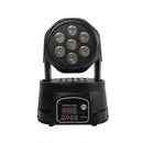 Axyaa Wash LED Moving Head Light RGBW/6IN1 for Disco DJ Party Nightclub