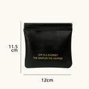 Axyaa Mini Lipstick Makeup Bag: Portable Organizer Pouch for Women with Style