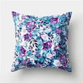 Axyaa Flower Bird Print Decorative Chair Cushion Pillowcase
