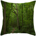 Axyaa Vintage Forest Pattern Pillow Case - Designer Sofa Cushion Cover