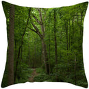Axyaa Vintage Forest Pattern Pillow Case - Designer Sofa Cushion Cover