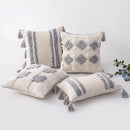 Axyaa Boho Tassel Cushion Cover - Nordic Style Modern Home Decor