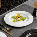 Axyaa Matte Wave Texture Ceramic Plate Set