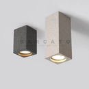 Axyaa Cement Square LED Downlight for Living Room and Kitchen