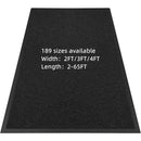 Axyaa Waterproof Rubber Backing Outdoor Indoor Entrance Mat 36x60 for Heavy Duty