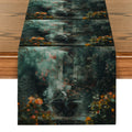 Axyaa Floral Table Runner for Kitchen Dining Home Decor