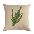 Axyaa Plant Print Embrace Pillowcase 45*45cm