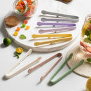 Axyaa Mini Kitchen Tong Silicone BBQ Snack Meat Tongs - Creative Cooking Utensil