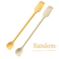 Axyaa Silicone Scraper Spoon Set: Double-Ended Spatula for Jam & Cosmetic Bottles