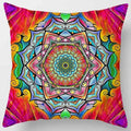Axyaa Indian Mandala Print Polyester Pillow Case Sofa Decor Throw Pillows 45x45cm