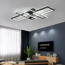 Axyaa Modern LED Chandelier: Nordic Aluminum Ceiling Light with Remote Control