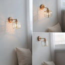 Axyaa Glass LED Wall Light with Pull Switch - Simple Night Lamp for Interior Lighting