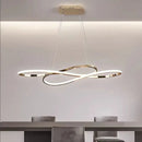 Axyaa LED Chandelier with Dimmable Remote - Modern Lighting for Home and Office